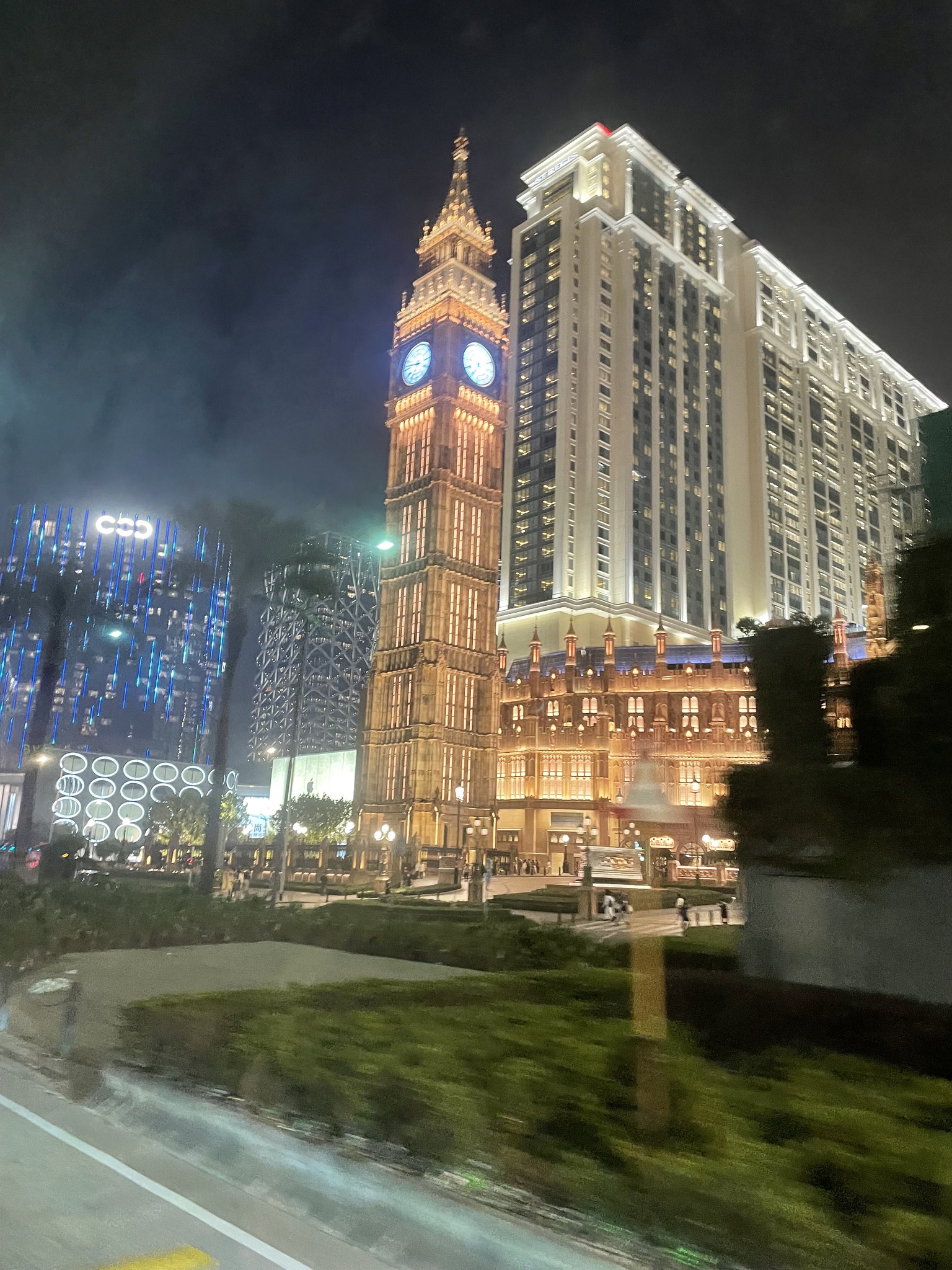 May be an image of skyscraper and text